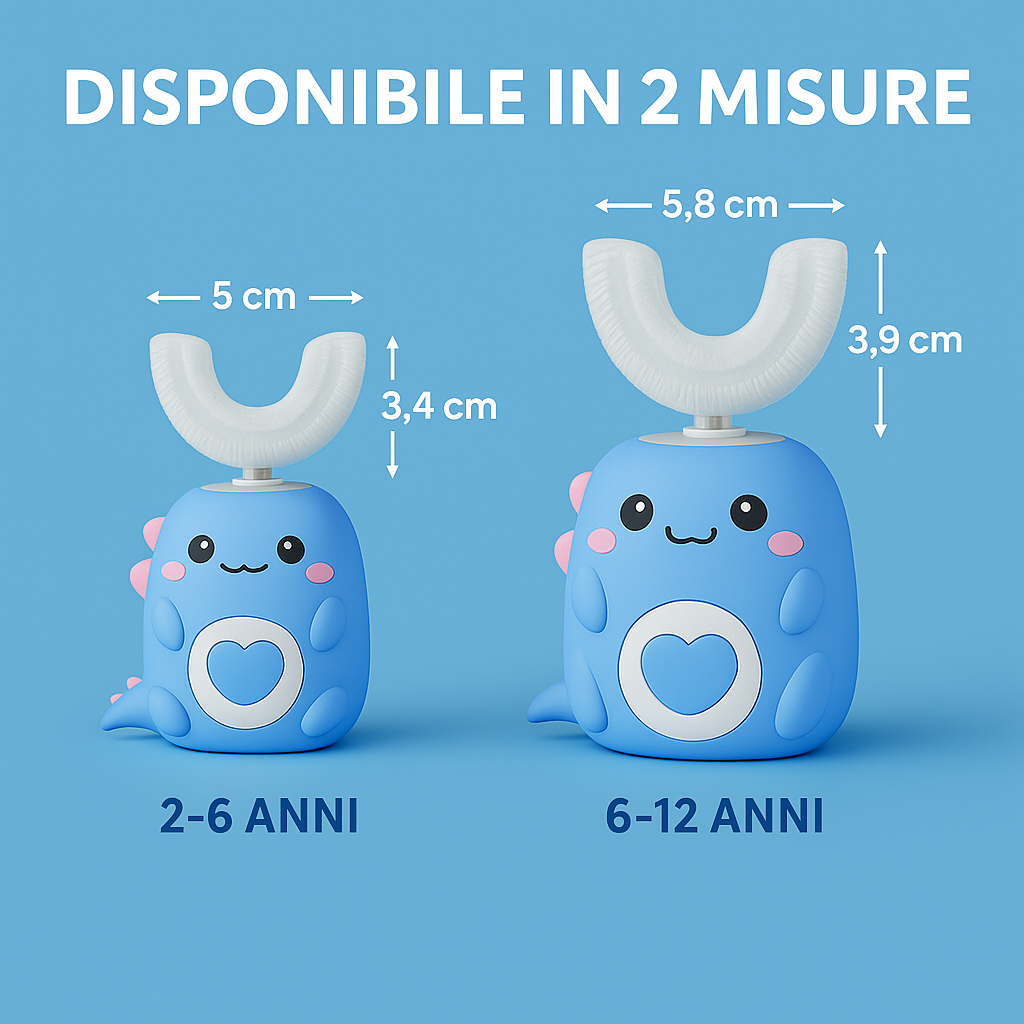 DinoBrush™ - Spazzolino da denti a 360° per bambini