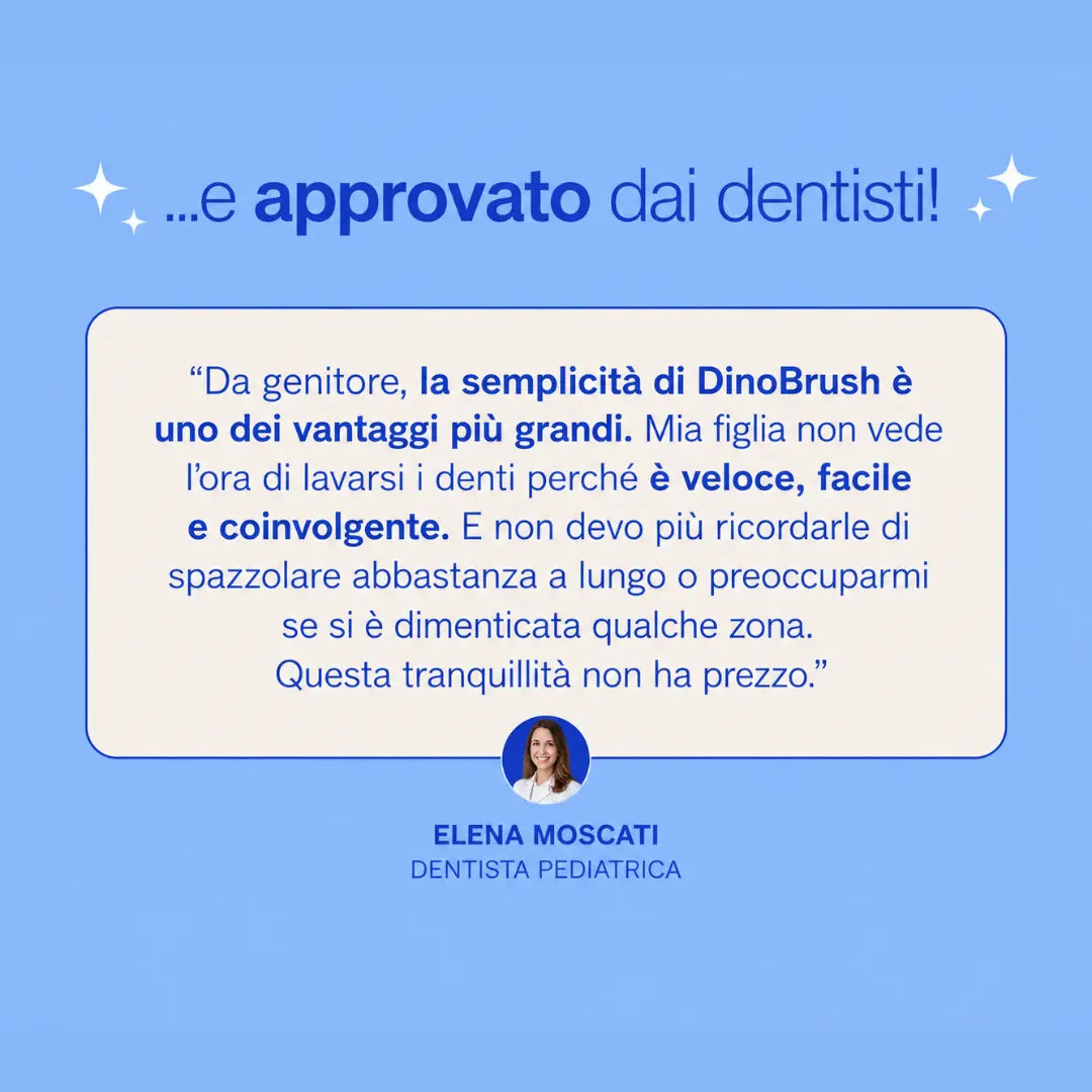 DinoBrush™ - Spazzolino elettrico per bambini