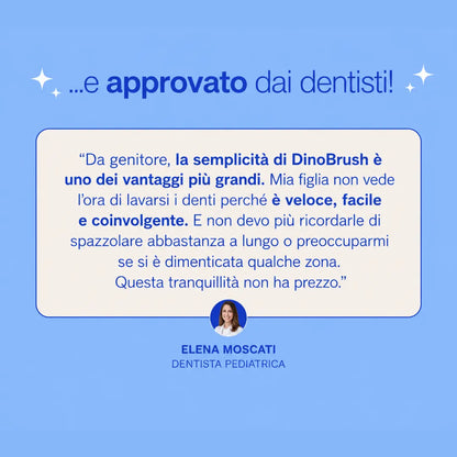 DinoBrush™ - Spazzolino elettrico per bambini