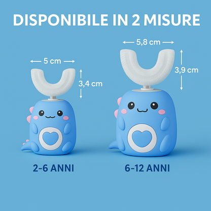 DinoBrush™ - Spazzolino da denti a 360° per bambini