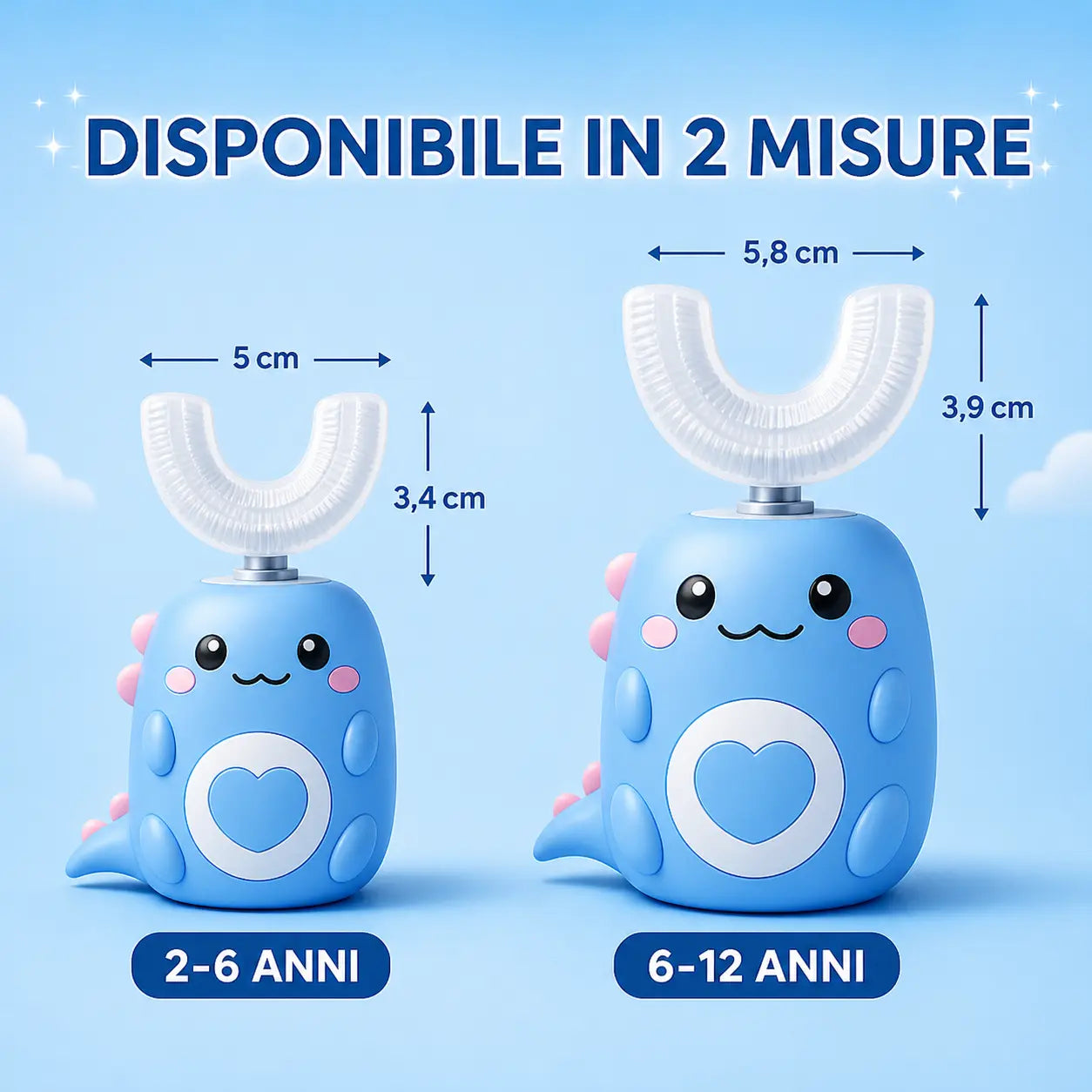 DinoBrush™ - Spazzolino elettrico per bambini